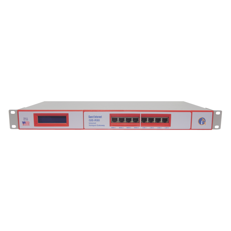 Hotspot with a Capacity of up to 2000 Concurrent Users, a Performance of 400 Mbps and a Simple and Fast Configuration