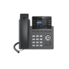 Operator-Grade IP Phone, 3 SIP lines with 6 accounts, Gigabit ports, PoE, 2.4' color display, Opus codec, IPv4/IPv6 with GDMS cloud management.