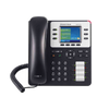 Enterprise IP Phone of 3 Lines with 4 Function Keys, 8 BLF Extension Keys and 4-way Conference PoE