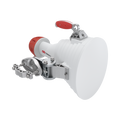 Carrier Class asymmetric antenna 30 degrees horn type 20.5 dBi 5180-6000 MHz connectors type N female