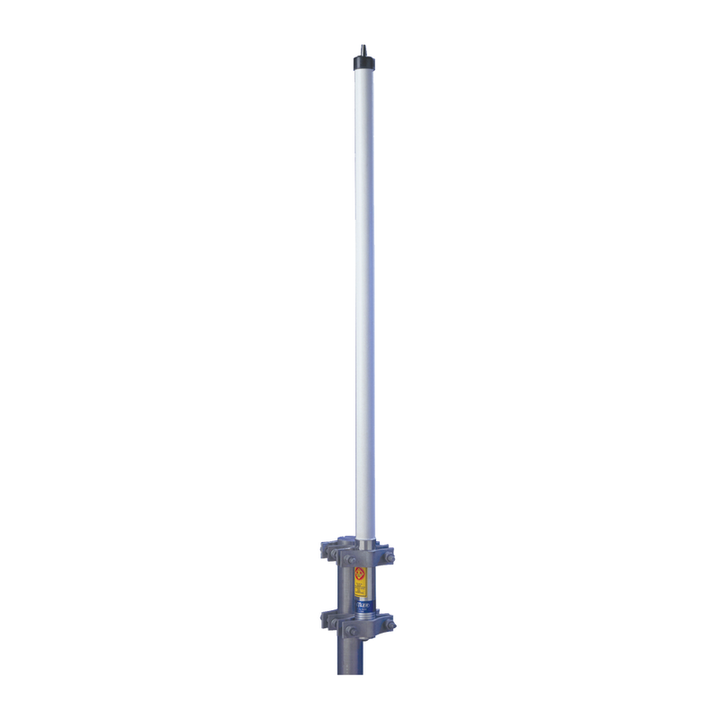 VHF Base Antenna, Fiber Glass, 6 dB Gain, Frequency Range 165 - 174 MHz, HX Series for Extreme Climates