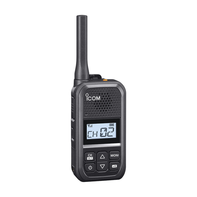 Analog UHF Transceiver 450-470 MHz, 2W, 16 Channels, IP54, USB Charging.