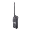 Portable Analog Radio, Frequency Range 400-470MHz, Display and DTMF Keypad, 128 Channels, 4W RF Power. Includes Battery, Antenna, Charger, and Clip
