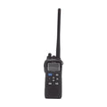 VHF Marine Portable Transceiver 6W, Last Call Voice Recording, Active Noise Cancelling Technology, Bass Boost Function, IPX8 Submersible Plus Waterproofing, Stylish Design in Black Color.