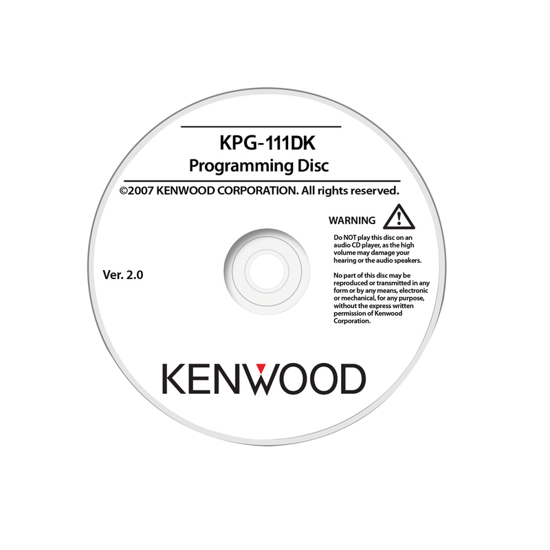 Programming Software for Kenwood NX-200/300/205/305/700/800/900