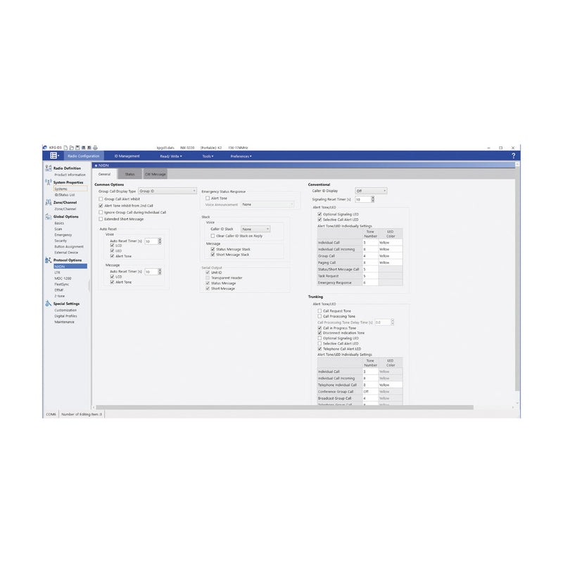Programming Software for NX-3000 Series