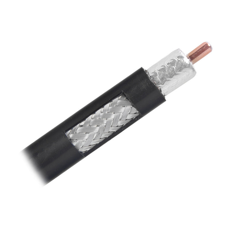 1000 Ft. Spool, Flexible Low Loss Communications Coax 75 Ohms 1/2'
