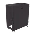 24U Professional Network Cabinet with 19' Standard Rack and Glass Door 23.62 in x 39.37 in (600 mm Width x 1000 mm Depth)