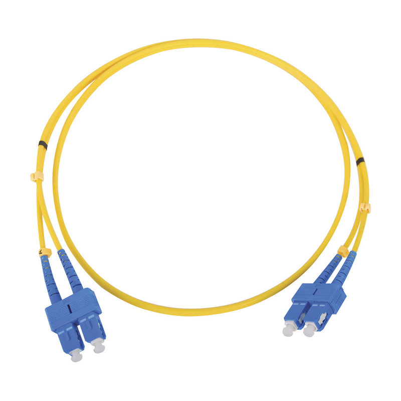 Fiber Optic jumper single mode SC/SC Duplex of 3.28 ft (1 m)