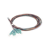 6 LC Multimode OM3 50/125 Pigtail Kit, 2 meters