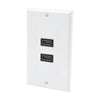 Wall Plate 2 Ports HDMI Female to Female