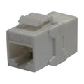 UTP Cat6 female RJ45 to RJ45 female coupler Color White