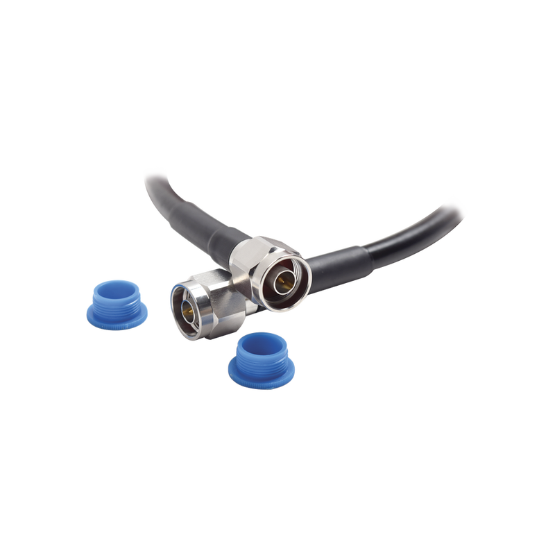 Flexible Jumper Low Loss for Wireless Equipment up to 7 GHz N-Male to N-Male, 1 m