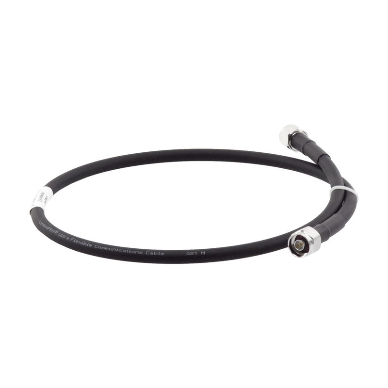Ultra Flexible low loss jumper for wireless radios up to 7 GHz N-Male to N-Male 1 m