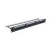 Patch Panel UTP Cat6A 19'', 24 Ports