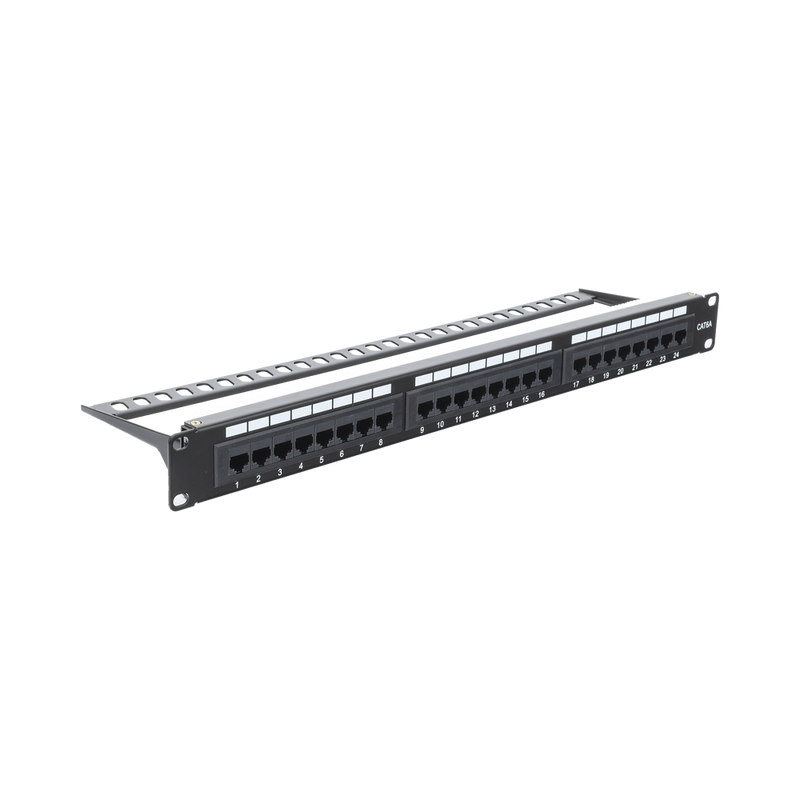 Patch Panel UTP Cat6A 19'', 24 Ports
