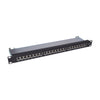 24-port Shielded Patch Panel, Cat6A