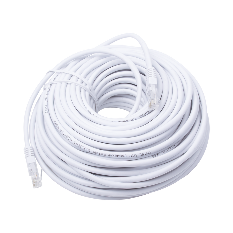 Patch Cord UTP Cat5e - 98 ft (30m) - White