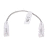 Slim Patch Cord UTP Cat6 - 0.65 ft (20 cm) Gray, Reduced Diameter (28 AWG)