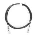 Slim Patch Cord UTP Cat6 5 ft Black 28 AWG