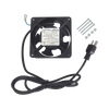 110 Vac Cooling Fan for Wall Cabinets, 12 x 12 cm.
