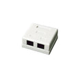 Wall Box 2-Port UTP CAT5e Jack