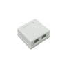 Wall Box 2-Port STP Cat5e Jack