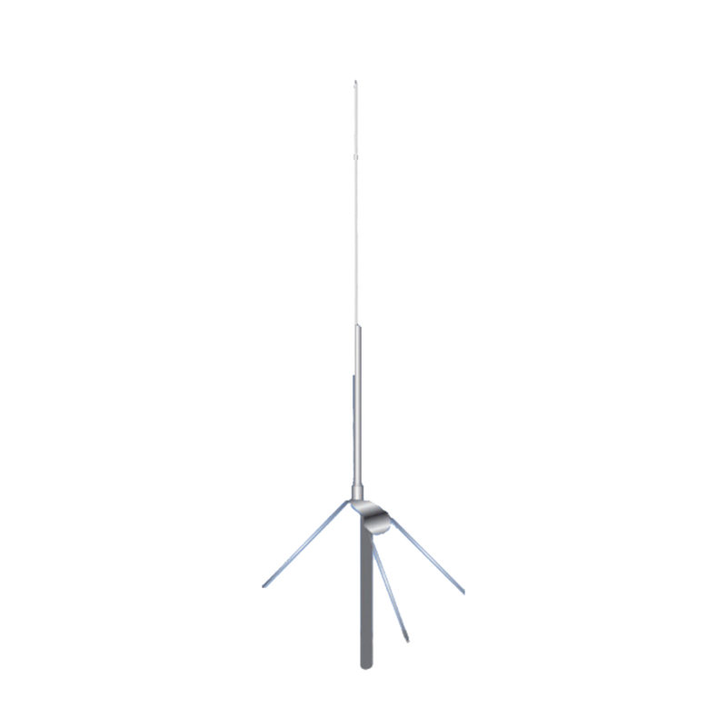 UHF/VHF Omnidirectional Base Antenna, 144 - 174 MHz Vertical Collinear, 3dB at 250 W