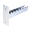 Bracket single channel, 100mm