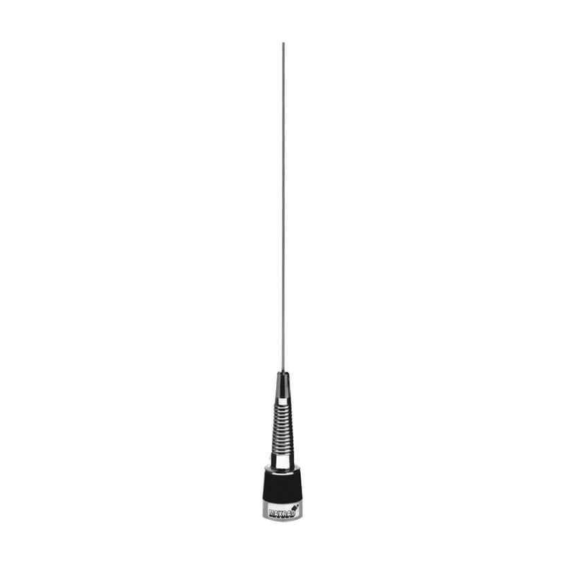VHF Mobile Antenna, Frequency Range 132-174, 3dB Gain Chrome Coil D