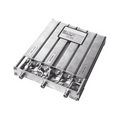Mobile Duplexer for 406-440 MHz, 6 Cavities, 5 to 10 MHz Tx-Rx Split, 50 Watt, BNC Female Connectors.