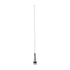 VHF/UHF Mobile Antenna, Frequency Range 132-512 MHz, Unit Gain, 150 W, 24 MHz, 21.6 in Maximum Length