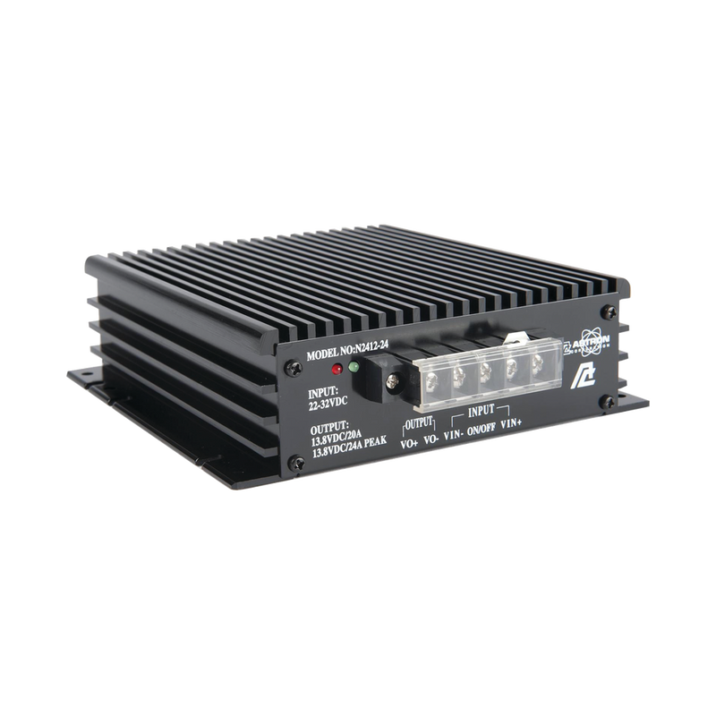 DC-DC Converter 22-32 V 13.8 Vdc, 20 Amp.