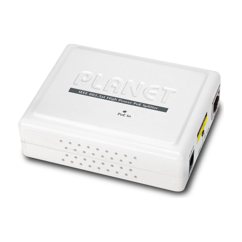 IEEE 802.3at Gigabit Power over Ethernet Plus Splitter with 12V/24VDC output (10/100/1000Mbps)