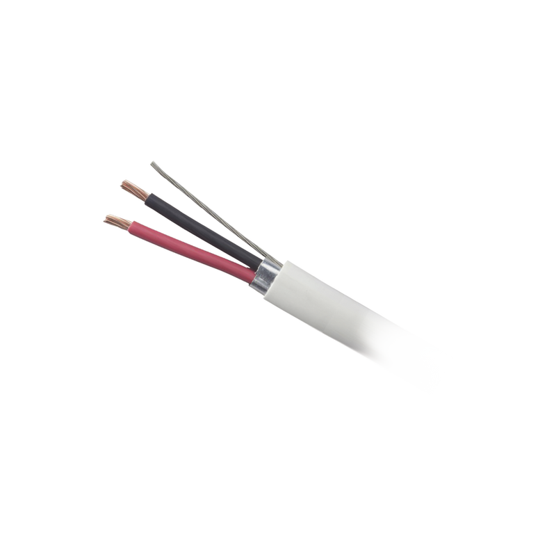Professional Grade Audio Cable, 18 AWG, 2 Wires, SHIELDED Perfect for Microphones and Speakers, Reel 152 m (500 ft)