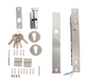 Electric Bolt Lock with Key for Emergency Open.