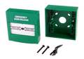 Manual Emergency Stop Switch, Green Color with Restore Switch