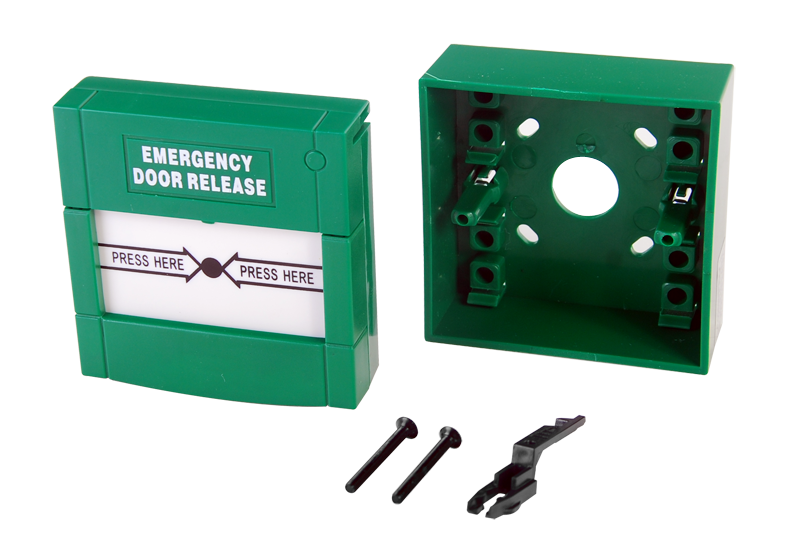 Manual Emergency Stop Switch, Green Color with Restore Switch