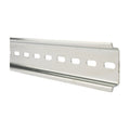 Standard DIN Rail 1.37 in (35 mm) Slotted, 39.37 in (1000 mm) in Length, Manufactured in steel