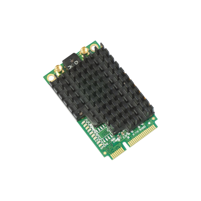 Wireless Mini-PCI-Express Card with Dual Channel in 5GHz a / n / ac, Up to 27dBm of Power
