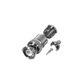 BNC Male Connector Solderless Clamp / RG-58/U, RG-142/U, RG-55/U