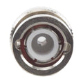 BNC Male Connector for Crimp on LMR-195, RG-58/U, RG-142/U Cables, Nickel/ Gold/ Delrin.