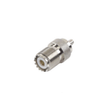 UHF Female Connector (SO-239) for clamping onto RG-58/U, RG-142/U cables.