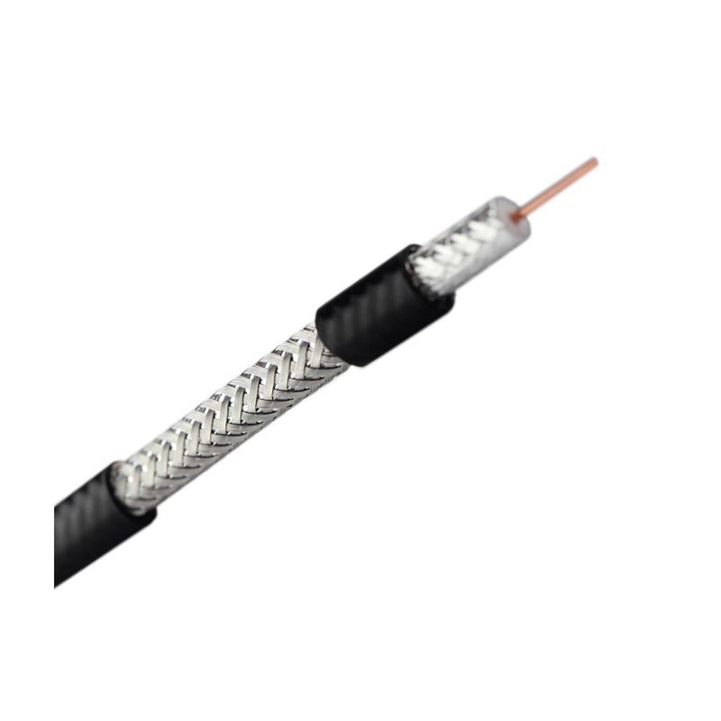 1000 ft (305 m) Wooden reel / RG6 coaxial cable / Type CCS / Optimized for HD / Outdoor