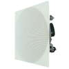 Rejilla cuadrada de repuesto para altavoces de techo Phantom o Shadow de 6 pulgadas.