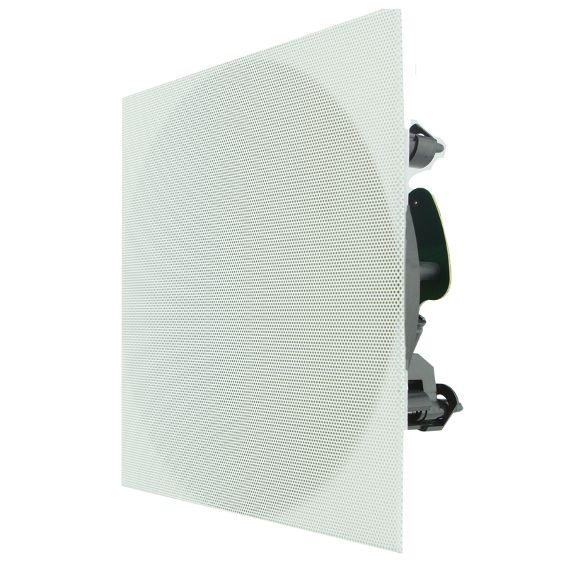 Rejilla cuadrada de repuesto para altavoces de techo Phantom o Shadow de 6 pulgadas.