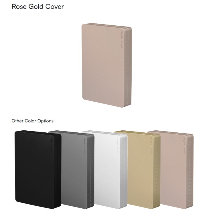 Caratula Protectora Color Rosa Dorado, 1 Pieza Para Access Point Modelo RG-RAP1260