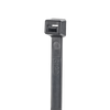 StrongHold™ Cable Tie, 3.94L (100mm), Miniature, Nylon, Weather Resistant, Black, Package 100