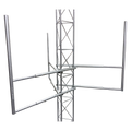 Arm type "F" for STZ-30G Sections, Hot Dip Galvanized