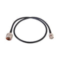 23.62" (60 cm) Jumper with RG-58U-SYS Cable, BNC and N Male Connector